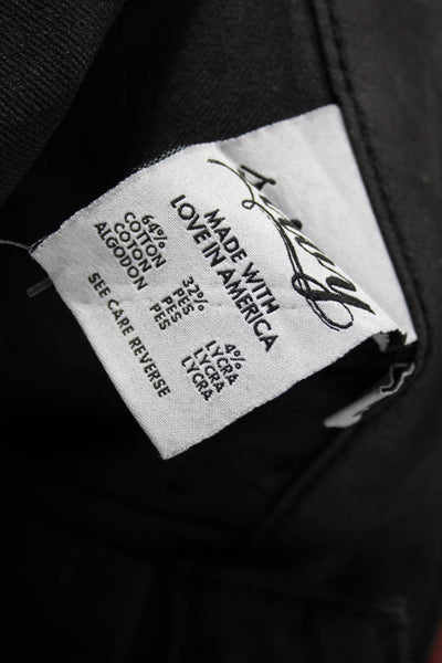 Siwy Womens Skinny Black Jeans Low Rise Cotton Blend Size 23