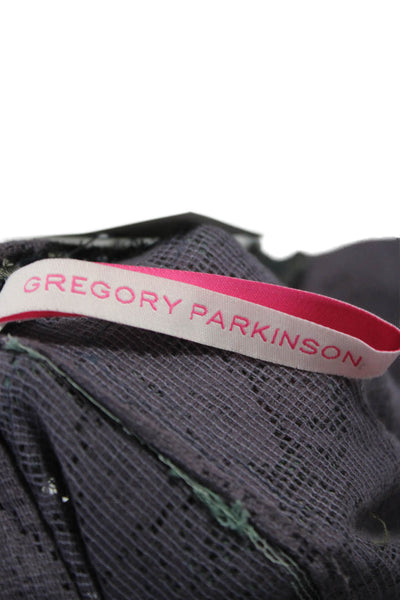 Gregory Parkinson Women Multicolor Animal Print Polyester Blend Jacket Size 4
