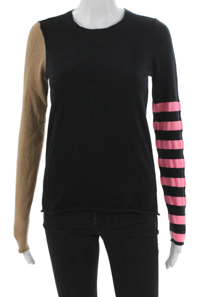 Lisa Todd Women Multicolor Striped Pullover Sweater Crewneck Size XS