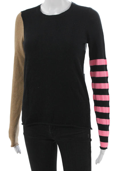 Lisa Todd Women Multicolor Striped Pullover Sweater Crewneck Size XS