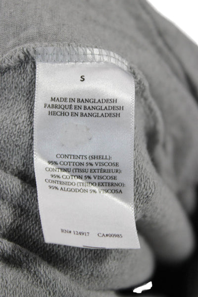 We Wore What Womens Gray Cotton Jogger Pants Drawstring Size S