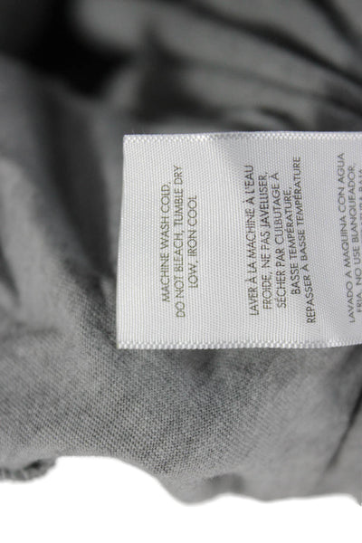 We Wore What Womens Gray Cotton Jogger Pants Drawstring Size S