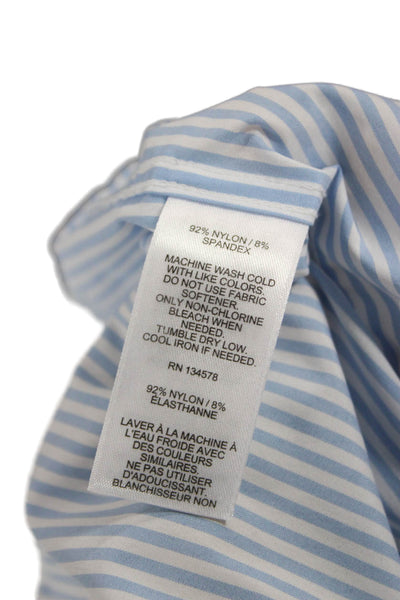 Vineyard Vines Mens Collared Long Sleeve Button Down Shirt Blue Size 2XL