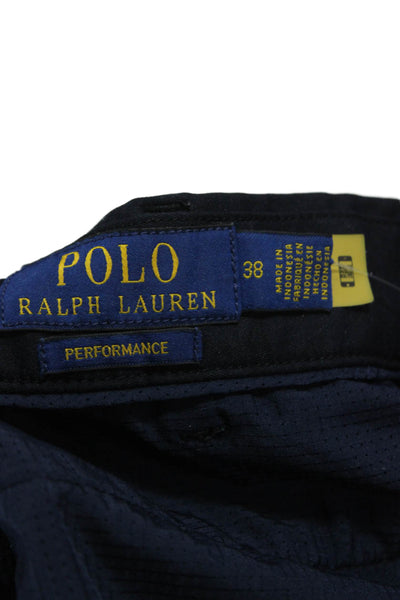 Polo Ralph Lauren Mens Athletic Blue Shorts Size 38