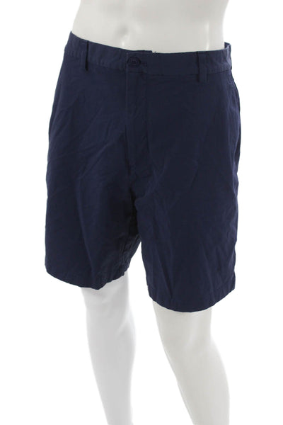 Vineyard Vines Mens Chino Shorts Blue Cotton Button Size 38