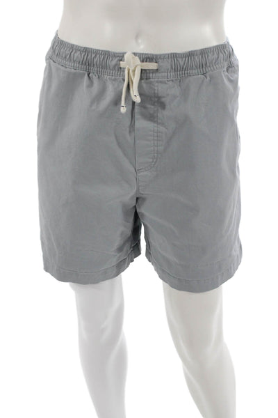 Vineyard Vines Mens Chino Shorts Gray Drawstring 97% Cotton Size XL