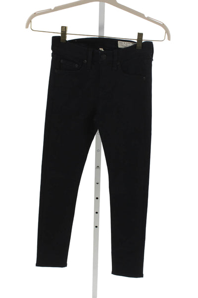 Rag & Bone Jean Women Skinny Jeans Blue Mid-Rise Cotton Inseam 26 Size 24