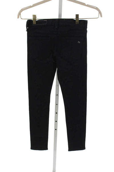 Rag & Bone Jean Women Skinny Jeans Blue Mid-Rise Cotton Inseam 26 Size 24