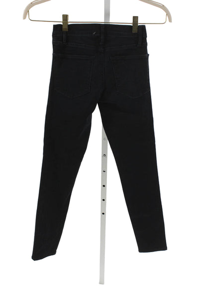 Frame Women Black Skinny Jeans Size 24