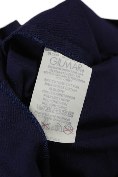 Marc Jacobs Women Dress Pants Blue Cotton Button Size 44