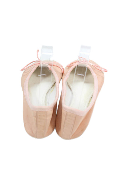 Chloe Womens Leather Round Toe Flats Pink Size EUR 36