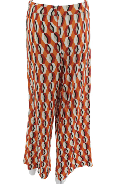 In Bed With You Women Multicolor Geometric Polyester Leggings Size M