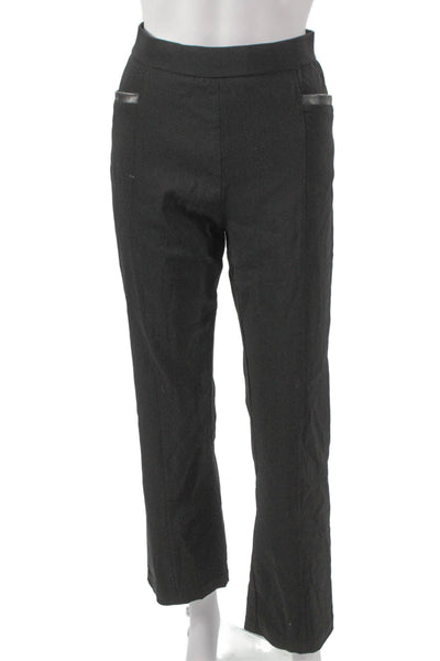 Laundry by Shelli Segal Womens Black Rayon Pull On Dress Pants Inseam 28 Size S