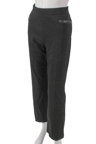 Laundry by Shelli Segal Womens Black Rayon Pull On Dress Pants Inseam 28 Size S
