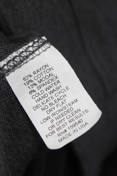 Lisa Bayne Women Sweatpants Gray Pull On Solid Size XS