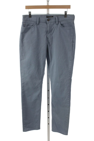 Banana Republic Mens Chinos Gray Cotton Solid Button Size 31