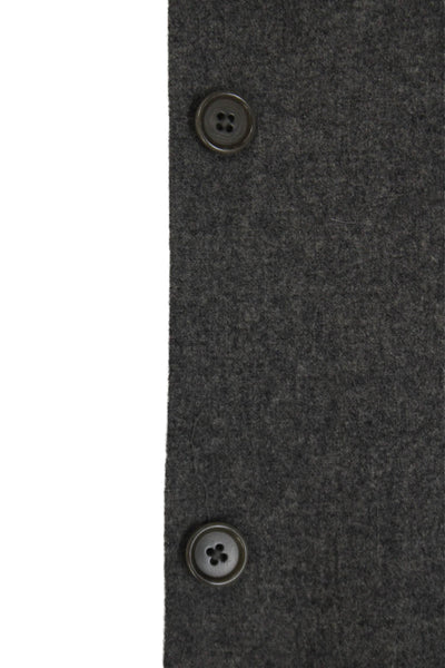 John Varvatos Mens Gray Wool Cashmere Blazer Button Size 56