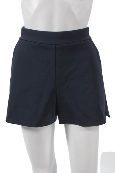 Shan Women Shorts Blue Polyamide Pull On Size 6