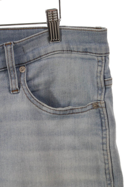 J Crew Womens Ankle Jeans Mid Rise Blue Cotton Blend Button Size 32
