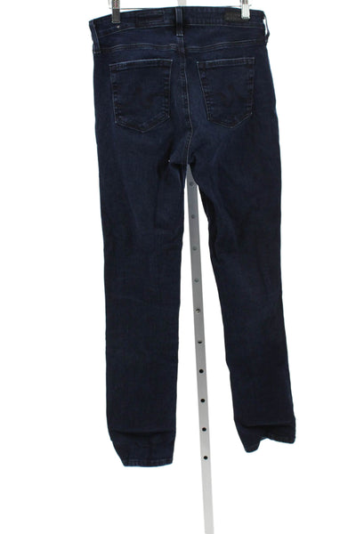 AG Adriano Goldschmied Womens Skinny Jeans Blue High Rise Size 29