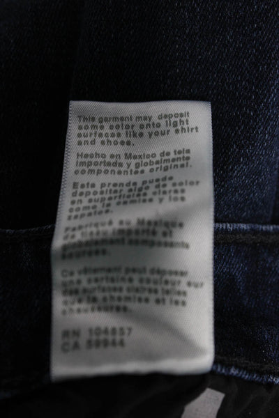 AG Adriano Goldschmied Womens Skinny Jeans Blue High Rise Size 29