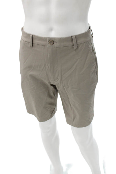 Vineyard Vines Mens Chino Shorts Gray Cotton Size 30