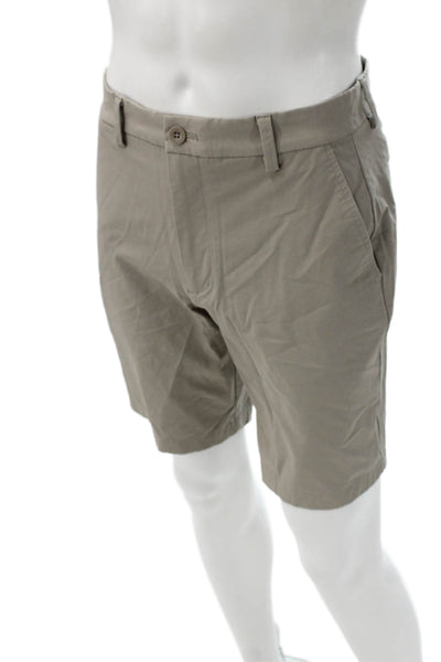 Vineyard Vines Mens Chino Shorts Gray Cotton Size 30