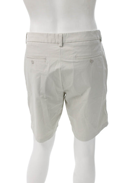 Vineyard Vines Men Beige Cotton Chino Shorts Size 30