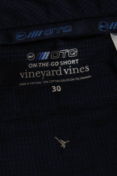 Vineyard Vines Mens Chino Shorts Gray Cotton Button Size 30