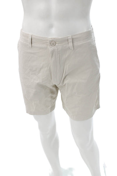 Vineyard Vines Mens Chino Shorts Beige Cotton Size 30