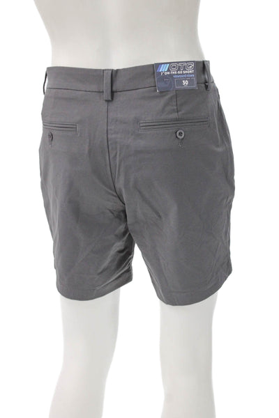 Vineyard Vines Mens Chino Shorts Gray Cotton Size 30
