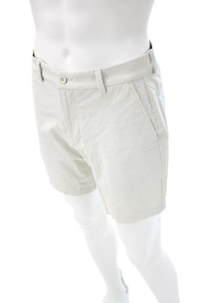 Vineyard Vines Men Chino Shorts Beige Cotton Button Size 30