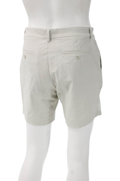 Vineyard Vines Men Chino Shorts Beige Cotton Button Size 30