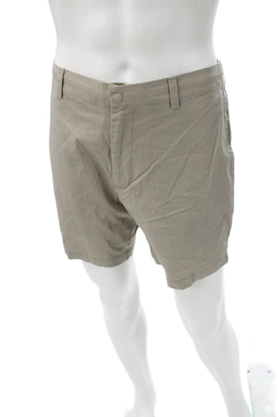 Vineyard Vines Mens Chino Shorts Beige Cotton Size S