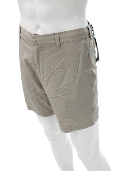 Vineyard Vines Mens Chino Shorts Beige Cotton Size S
