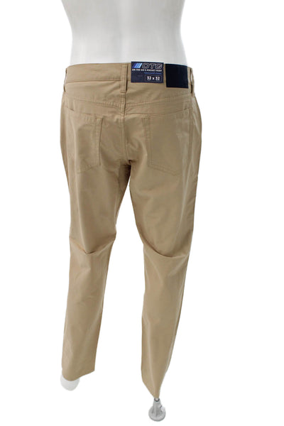 Vineyard Vines Mens Chino Pants Beige Cotton Button Closure Size 32