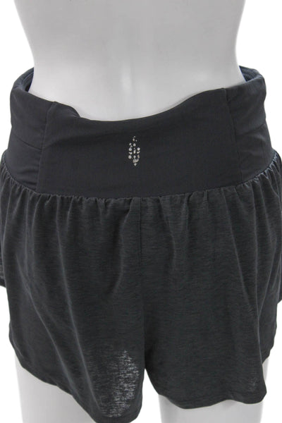 FP Movement Womens Athletic Nylon Skort Gray Pull On Size S