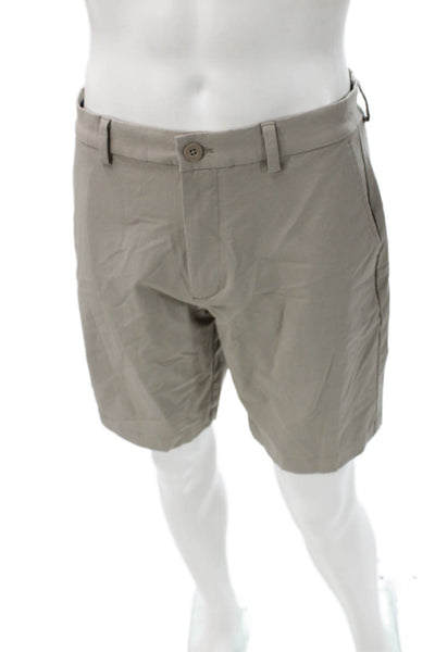 Vineyard Vines Mens Chino Shorts Beige 55% Cotton Size 31