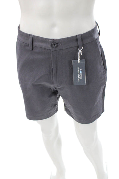 Vineyard Vines Mens Chino Shorts Gray Size 30