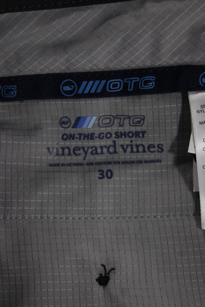 Vineyard Vines Mens Chino Shorts Gray Size 30