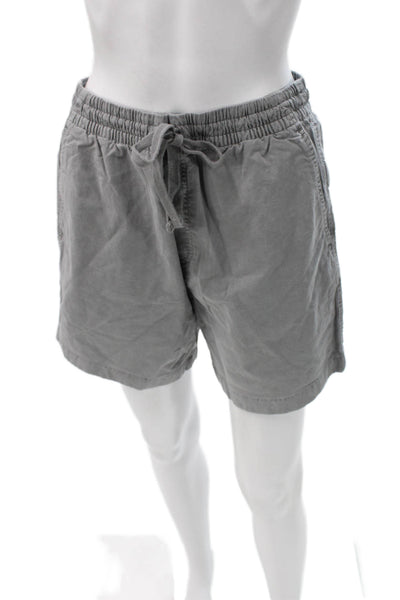 Vineyard Vines Mens Chino Shorts Gray Cotton Drawstring Size S