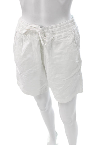 Vineyard Vines Mens White Cotton Sweat Shorts Size S
