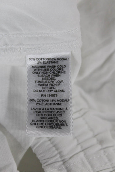 Vineyard Vines Mens White Cotton Sweat Shorts Size S