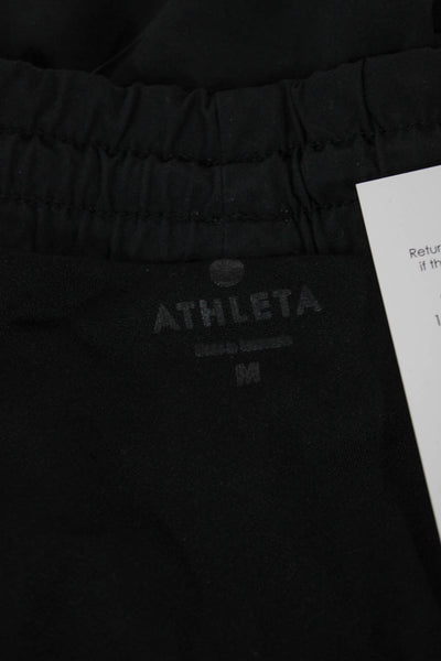 Athleta Womens Athletic Shorts Gray Polyester Size M