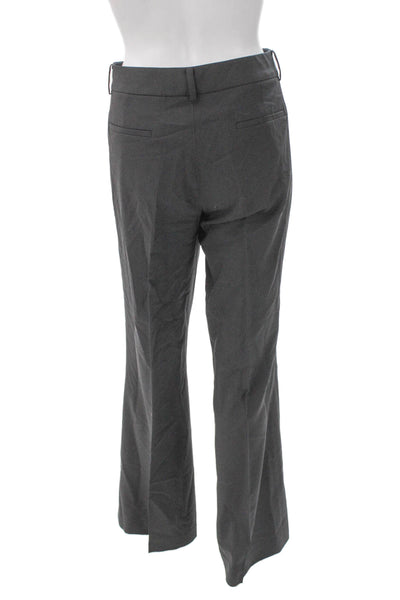 Elie Tahari Women Dress Pants Gray Polyester Zip Size 10