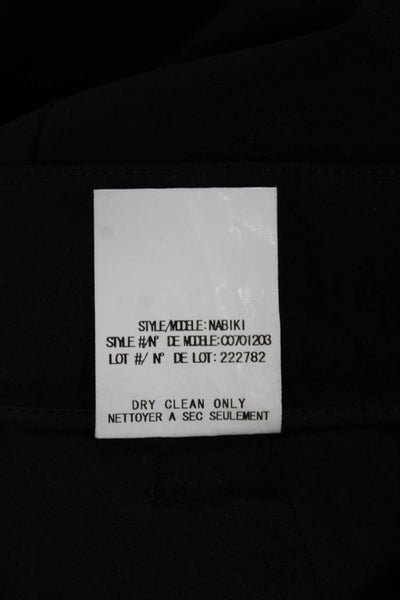 Theory Women Gray Polyester Dress Pants Size 10