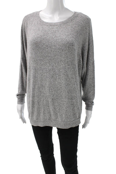 Soft Joie Womens Gray Pullover Sweater Long Sleeve Crew Neck Size XS