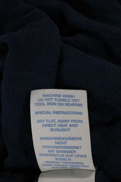 Boden Womens A-Line Blue Cotton V-Neck Sleeveless Long Dress Size 18