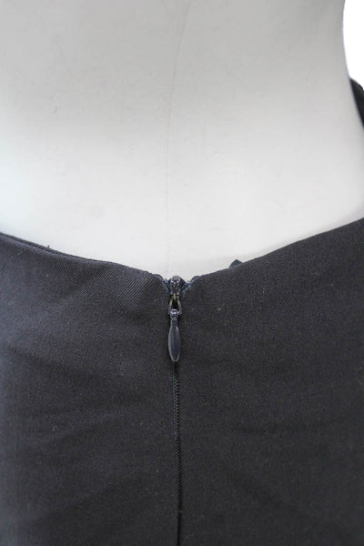 Piazza Sempione Womens Ankle Wool Gray Zip Pants Size 42