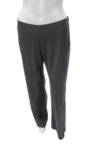 Wolford Women Dress Pants Gray Polyamide Zip Inseam 32 Size 10